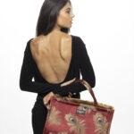 Pagona Red Medium Tote Bag